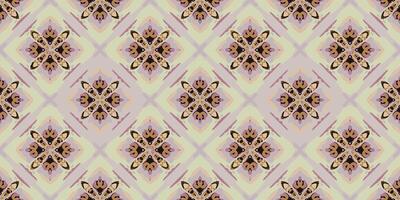 Seamless batik pattern,Seamless tribal batik pattern,and Seamless colorful pattern resemble ethnic boho, Aztec,and ikat styles.designed for use in wallpaper,fabric,curtain,carpet,Batik Embroidery vector