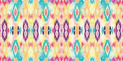 Seamless batik pattern,Seamless tribal batik pattern,and Seamless colorful pattern resemble ethnic boho, Aztec,and ikat styles.designed for use in wallpaper,fabric,curtain,carpet,Batik Embroidery vector