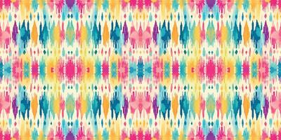 Seamless batik pattern,Seamless tribal batik pattern,and Seamless colorful pattern resemble ethnic boho, Aztec,and ikat styles.designed for use in wallpaper,fabric,curtain,carpet,Batik Embroidery vector