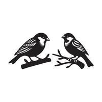 sparrow art illustration vector