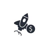 startup icon. .Editable stroke.linear style sign for use web design,logo.Symbol illustration. vector