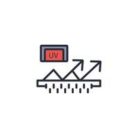 skin protect icon. .Editable stroke.linear style sign for use web design,logo.Symbol illustration. vector