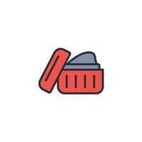 after sun icon. .Editable stroke.linear style sign for use web design,logo.Symbol illustration. vector