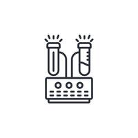 centrifuge icon. .Editable stroke.linear style sign for use web design,logo.Symbol illustration. vector