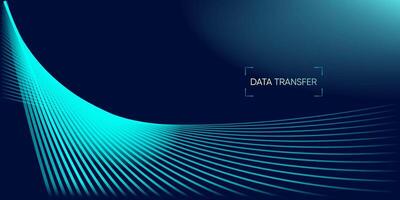 Illustration of abstract stream. Artificial intelligence. Big data, technology, AI, data transfer, data flow, large language model, LLM vector