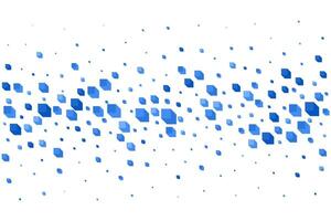 Cube pattern background. Geometric abstract 3d squares on white backdrop. Flowing mosaic blocks decoration. Seamless template vector