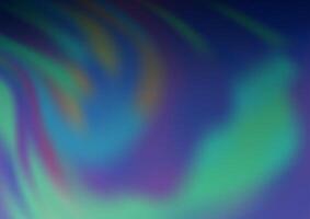Light BLUE Bokeh And Colorful Pattern vector
