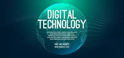Digital technology speed connect blue green background, cyber nano information, abstract communication, innovation future tech data, internet network connection, Ai big data, line dot illustration vector
