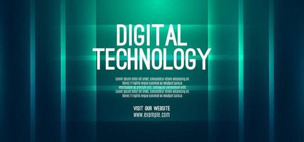 Digital technology speed connect blue green background, cyber nano information, abstract communication, innovation future tech data, internet network connection, Ai big data, line dot illustration vector