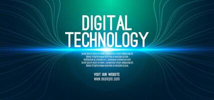 Digital technology speed connect blue green background, cyber nano information, abstract communication, innovation future tech data, internet network connection, Ai big data, line dot illustration vector