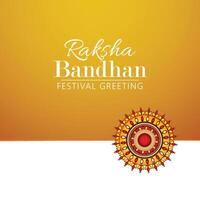 Raksha bandhan celebration banner background vector