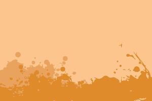 Abstract orange gradient background vector