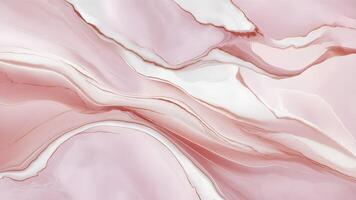 Blush Pink and Rose Gold marble background pink fluid patterns photo