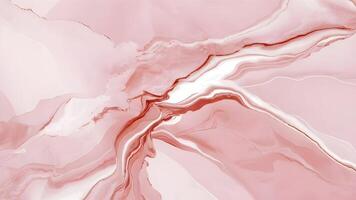 Blush Pink and Rose Gold marble background pink fluid patterns photo