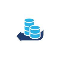 money transition colored icon design good for web or mobile app vector