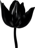 Charming tulip clipart adds spring vibes. AI-generated. png