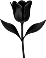encantador tulipán clipart agrega primavera vibras. ai-generado. png