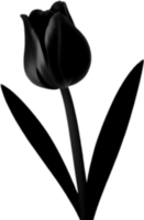 Charming tulip clipart adds spring vibes. AI-generated. png
