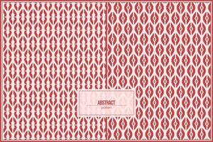 beautiful abstract pattern with dominant red color and good for vintage background vector