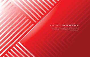 modern red white abstract background template with shadow vector