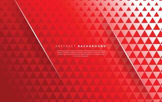 modern red white abstract background template with shadow vector