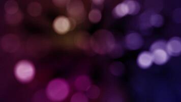 Abstract bokeh background animation with fast flickering defocused colorful bokeh light spheres. This stylish elegant motion background is full HD and a seamless loop. video