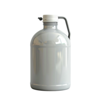A large white jug with a handle on a transparent background png