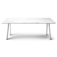 white table with legs on a transparent background png