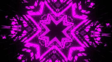 Cyan and Pink Cross-Type Strobe Background VJ Loop in 4K video