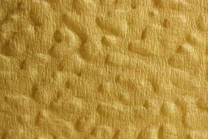 Yellow Napkin Texture. Embossed Decorative Ornament Background. photo