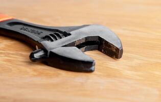 Wrench and spanner equipment for construct tools, hardware metallic work. Repair background photo