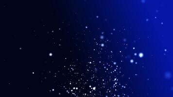 Blue Particles Background Loop video