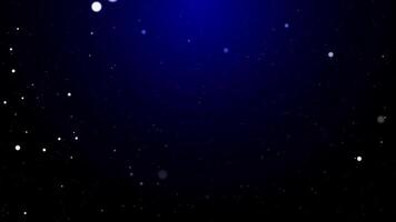 Blue Particles Background Loop video