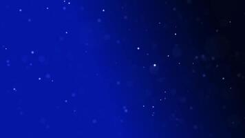 Blue Particles Background Loop video