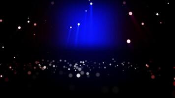 Blue Particles Background Loop video