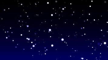 Blue Particles Background Loop video