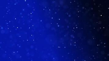 Blue Particles Background Loop video