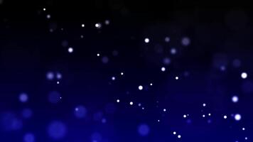Blue Particles Background Loop video