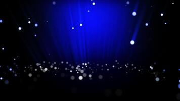 Blue Particles Background Loop video