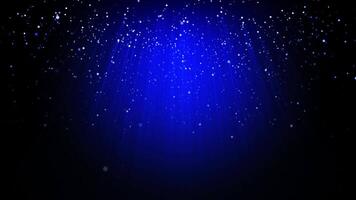 Blue Particles Background Loop video