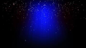 Blue Particles Background Loop video