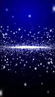 Blue Particles Background Loop video