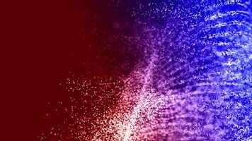 Blue Particles Background Loop, Abstract Blue Particles Background Loop video