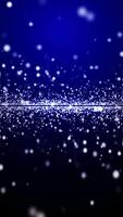 Blue Particles Background Loop video