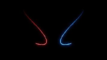 Element Light, Elegant Light Streaks With Alpha Channel Loop, Particles video