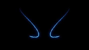 Element Light, Elegant Light Streaks With Alpha Channel Loop, Particles video