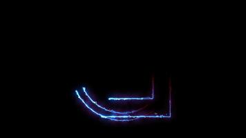 Element Light, Elegant Light Streaks With Alpha Channel Loop, Particles video