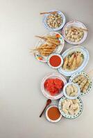 Various Food made From Tapioca Flours or Aci from Bandung, Indonesia. photo