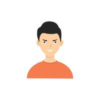 character icons and flat desing, man character design vector