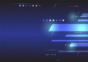 Abstract technology background with geometric shapes and lines vector